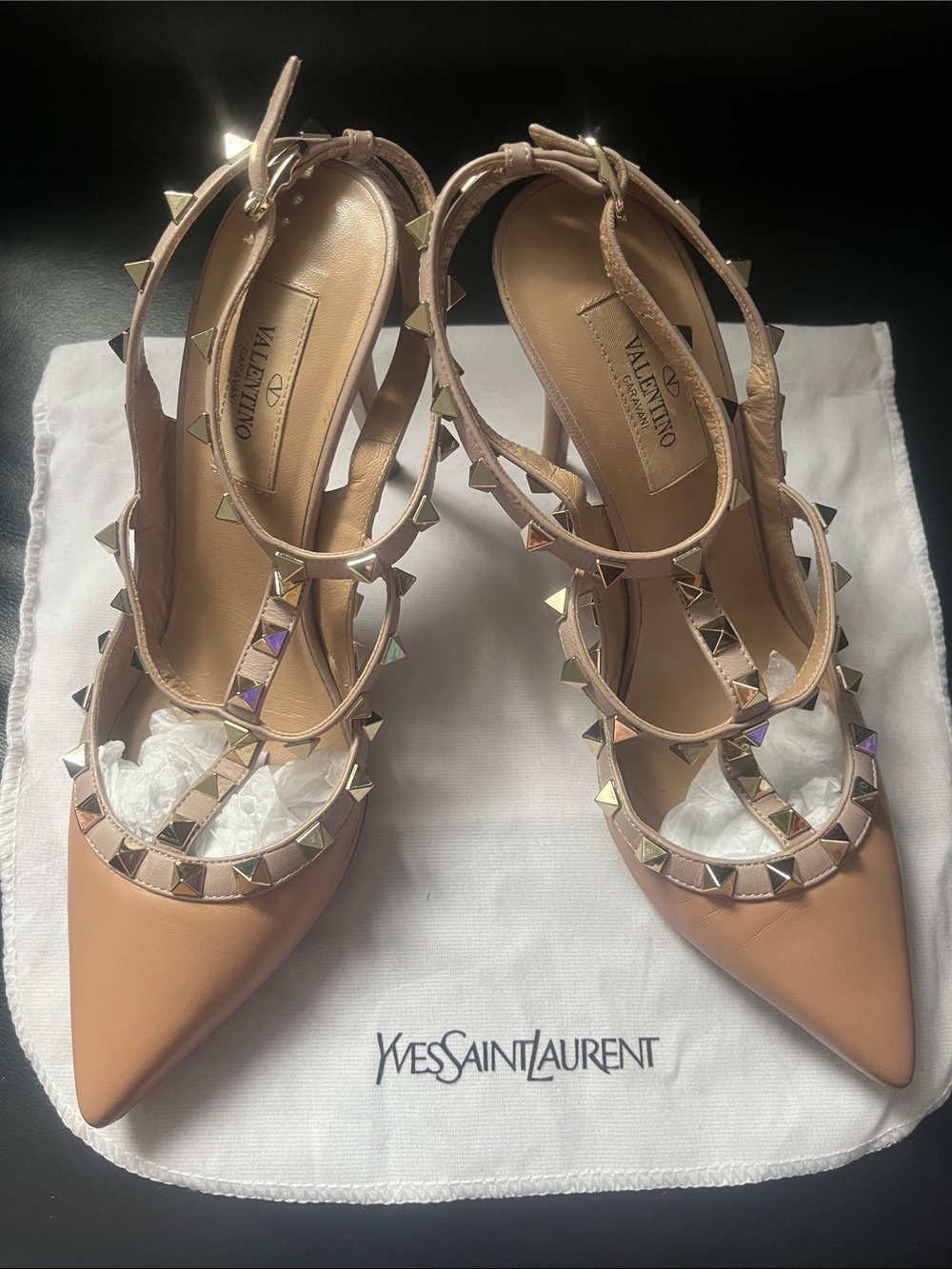 AUTHENTIC VALENTINO ROCKSTUD HEELS